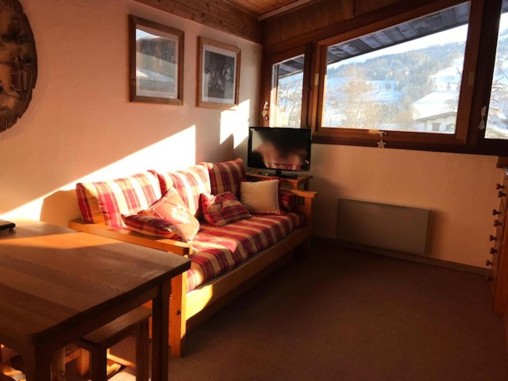 Résidence Les Cristaux Du Bas - Studio pour 4 Personnes 984 Combloux Exterior foto